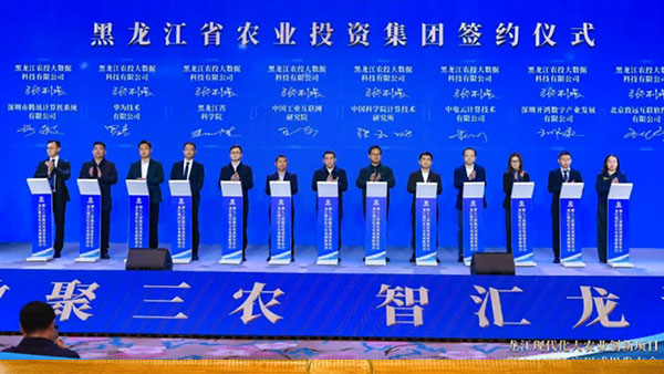 领航国际,农投大数据,华为,AI